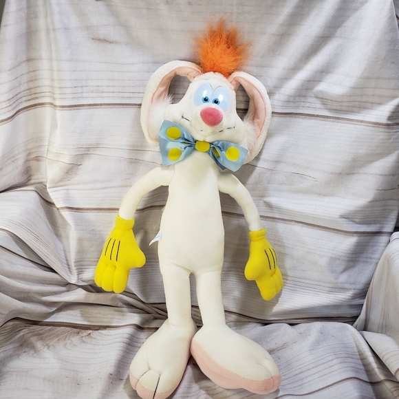 ๐SOLD๐ Playskool Roger Rabbit Plush Stuffed Animal 19 Inch 1988 No Overalls - Picture 9 of 9